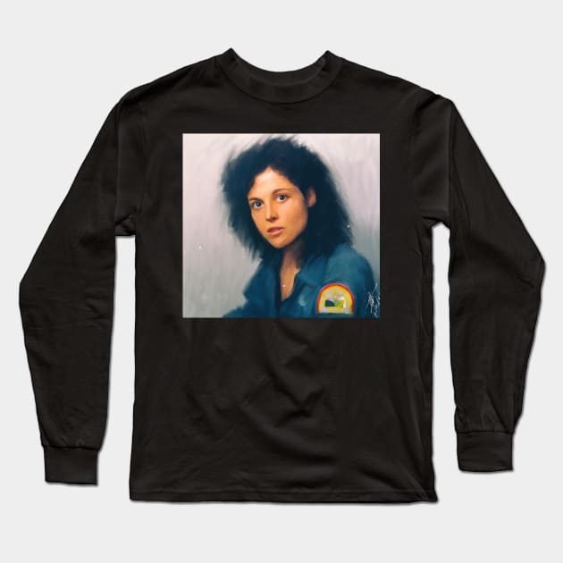 Ellen Ripley Long Sleeve T-Shirt by Fallenzeaphine